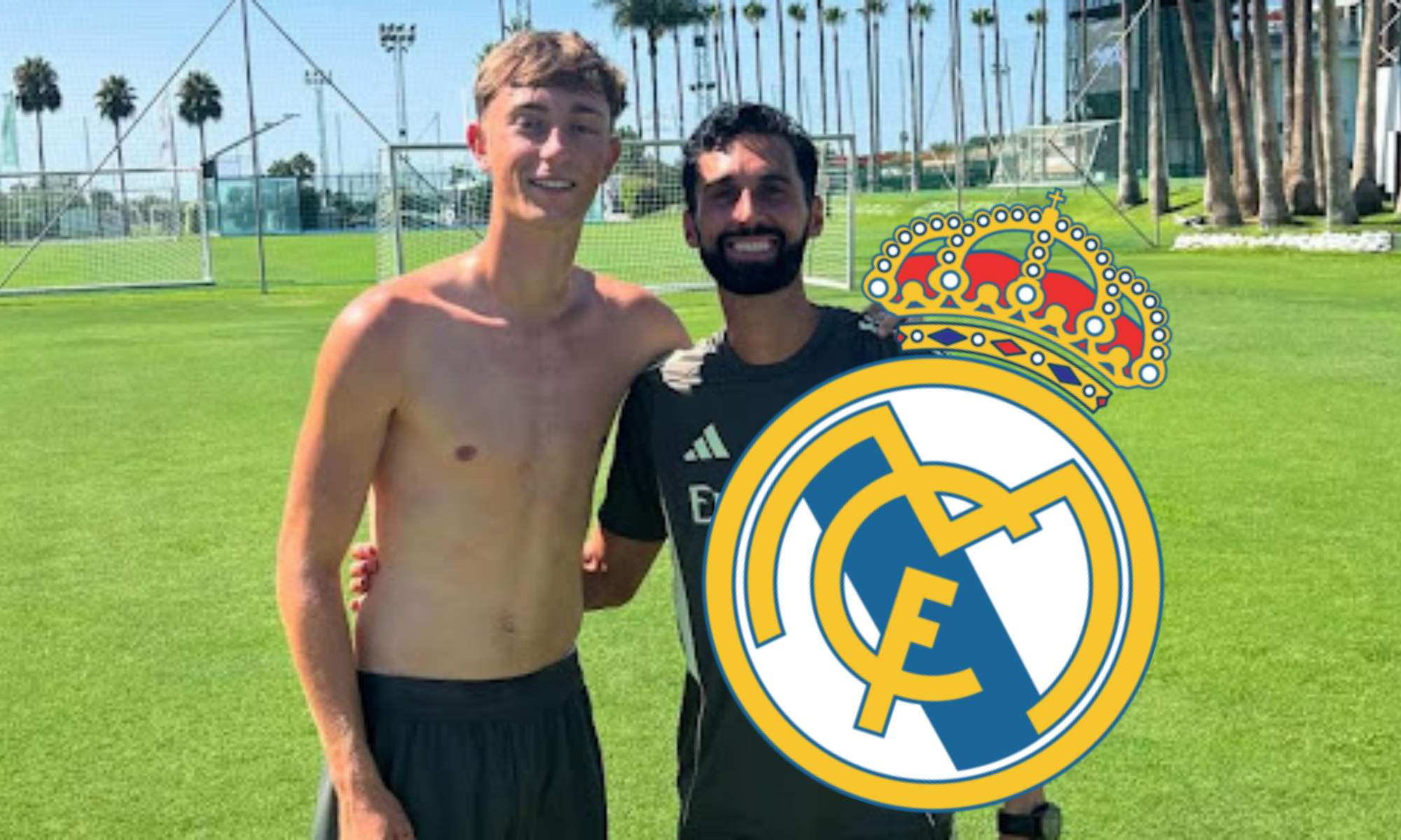 Dean Huijsen se ha entrenado con el Castilla de Arbeloa: precioso gesto Dean Huijsen se ha entrenado con el Castilla de Arbeloa: precioso gesto