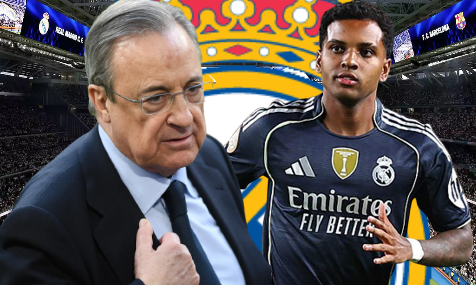 El Real Madrid acepta la venta de Rodrygo, Florentino sólo pone una condición