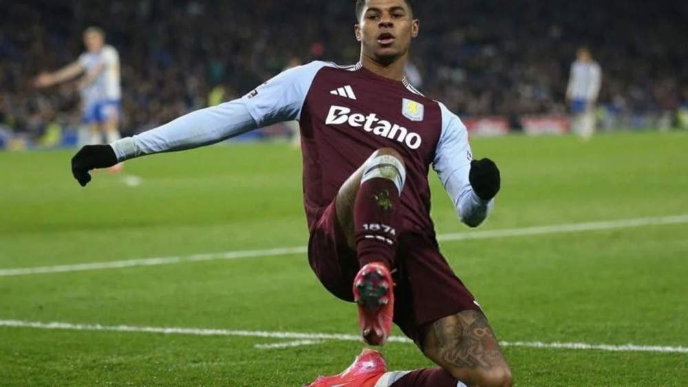 marcus rashford aston villa