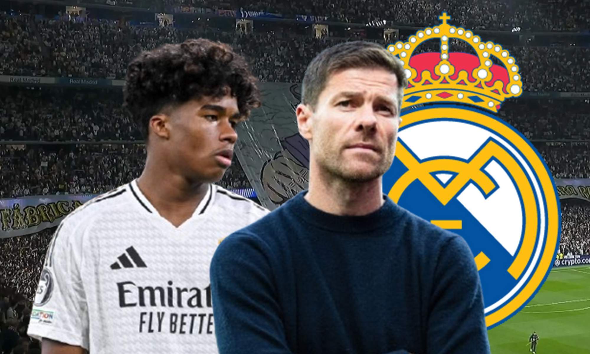 Xabi Alonso y Endrick