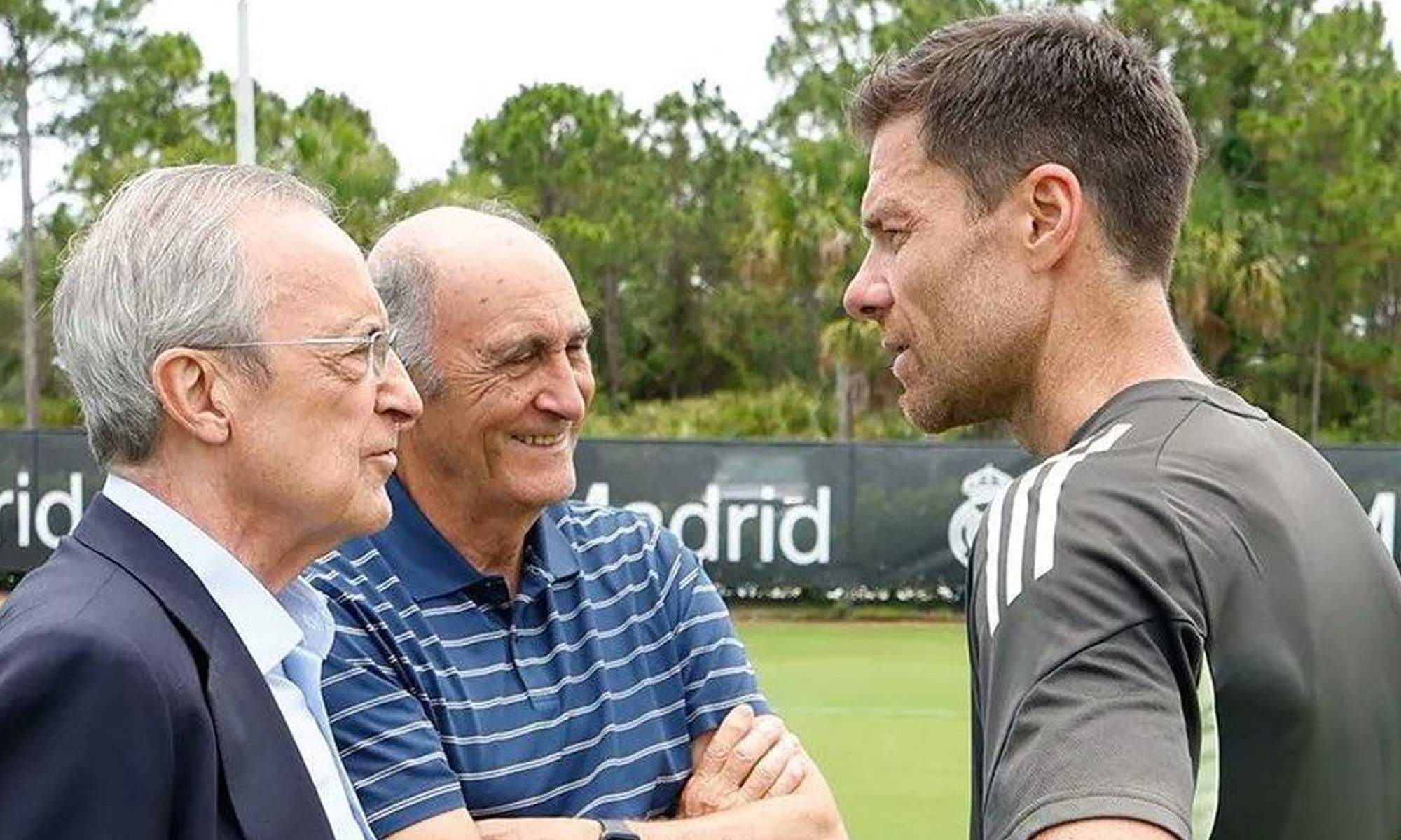 Xabi Alonso y Florentino