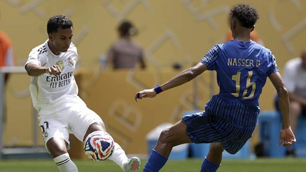 Rodrygo durante el Mundial de Clubes