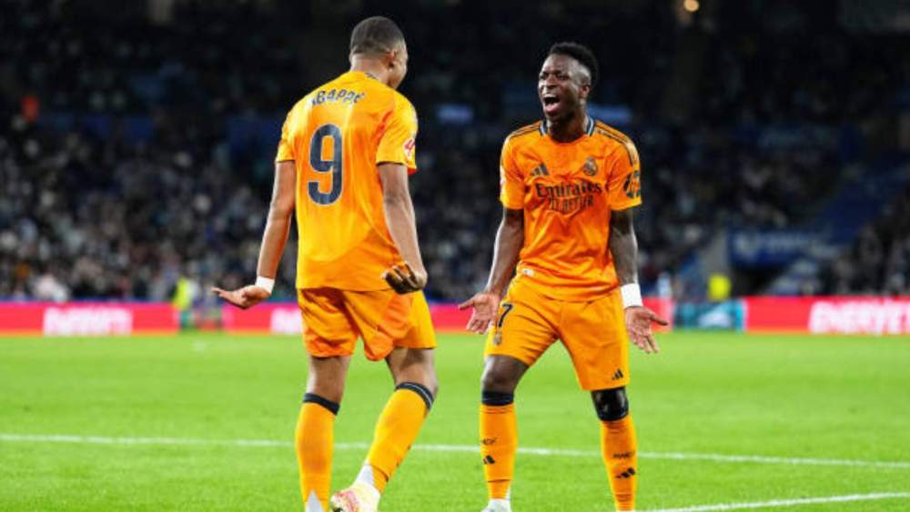 De momento Vinicius y Mbappé no cobrarán igual.  De momento Vinicius y Mbappé no cobrarán igual.