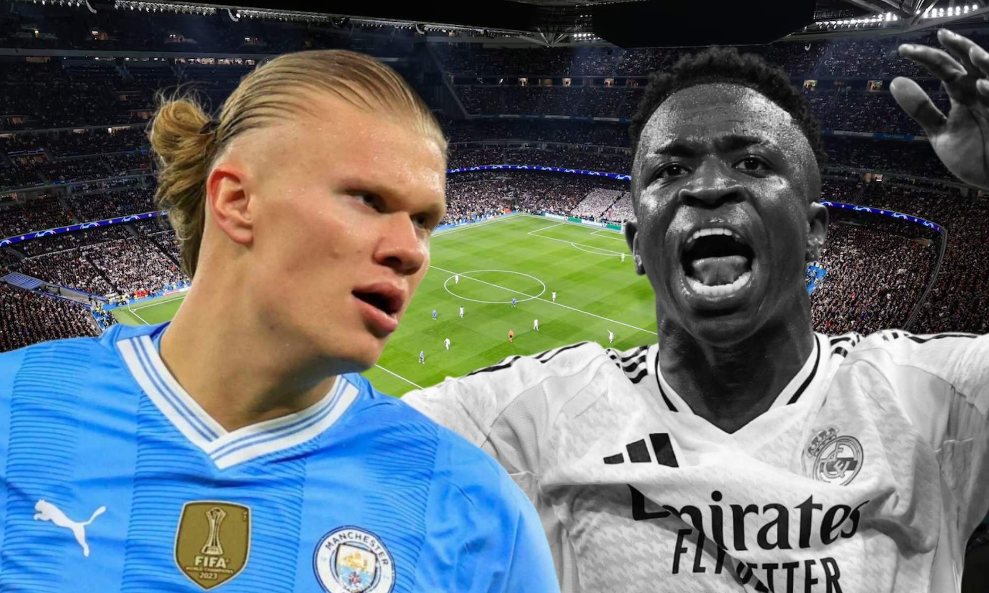 El Real Madrid podría sustituir a Vinicius Junior por Erling Haaland.