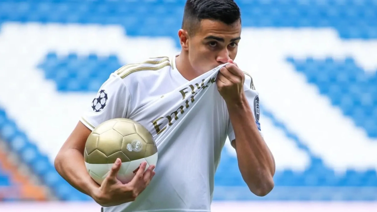 Reinier Jesús el día de su presentación con el Real Madrid Reinier Jesús el día de su presentación con el Real Madrid