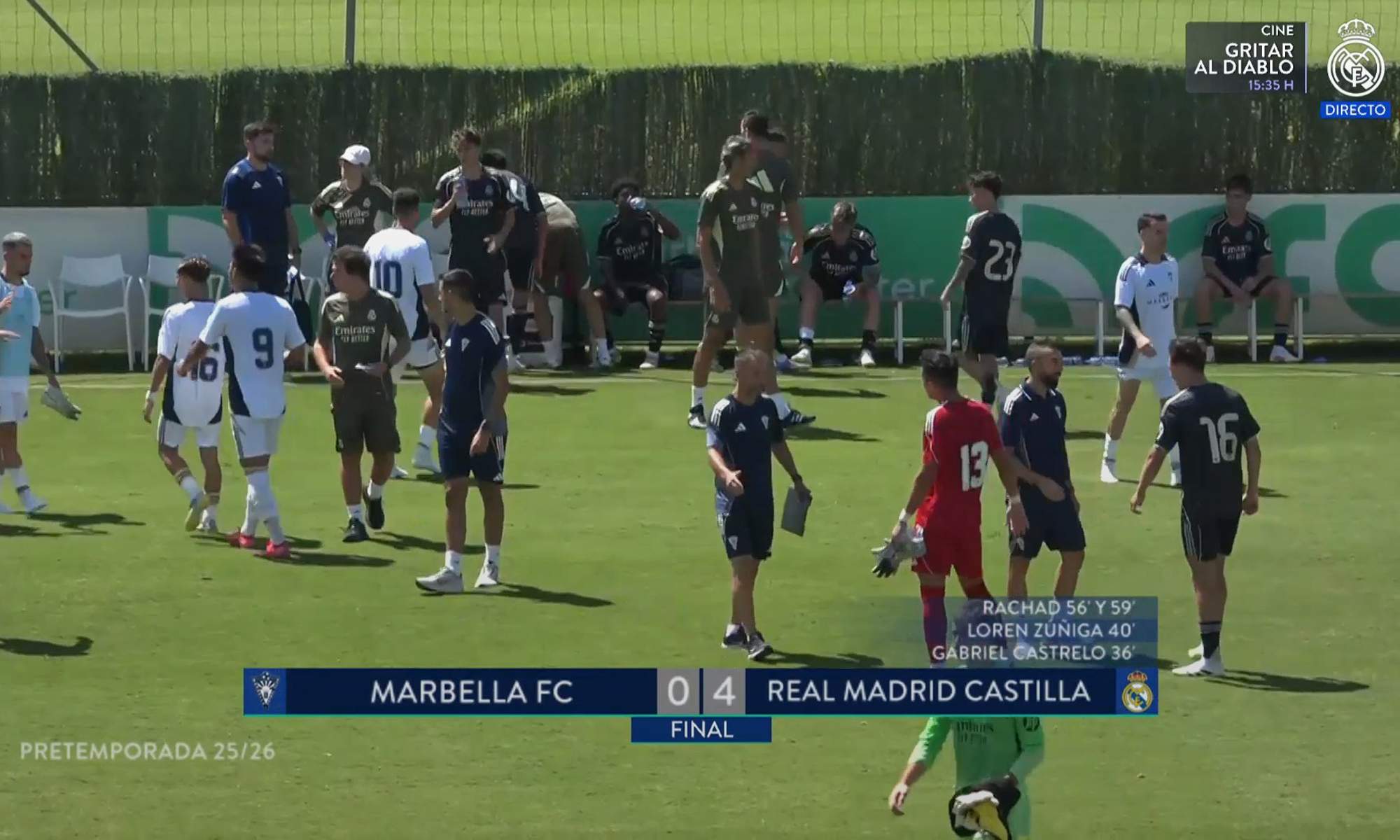 El nuevo fichaje del Real Madrid brilla con un doblete en el debut del Castilla de Arbeloa