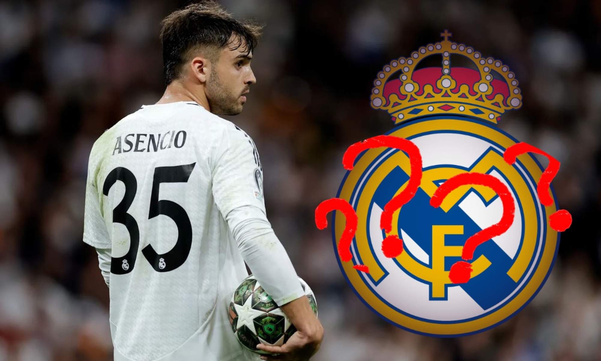 Raúl Asencio alberga serias dudas ahora para continuar en el Real Madrid, con el que ha renovado recientemente.