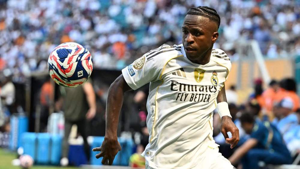 Vinicius Junior, durante un partido del Real Madrid en el Mundial de Clubes.