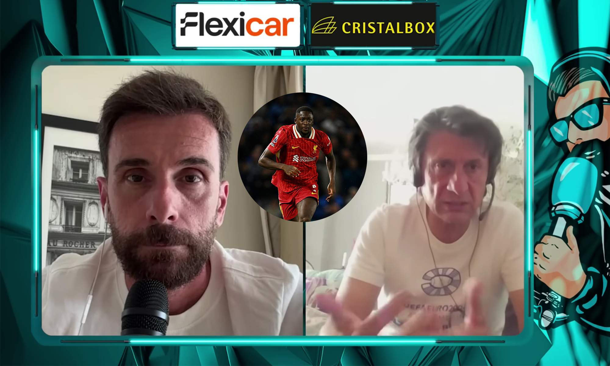 José Félix Díaz hablando sobre Ibrahima Konaté en el canal de Rubén Martín.