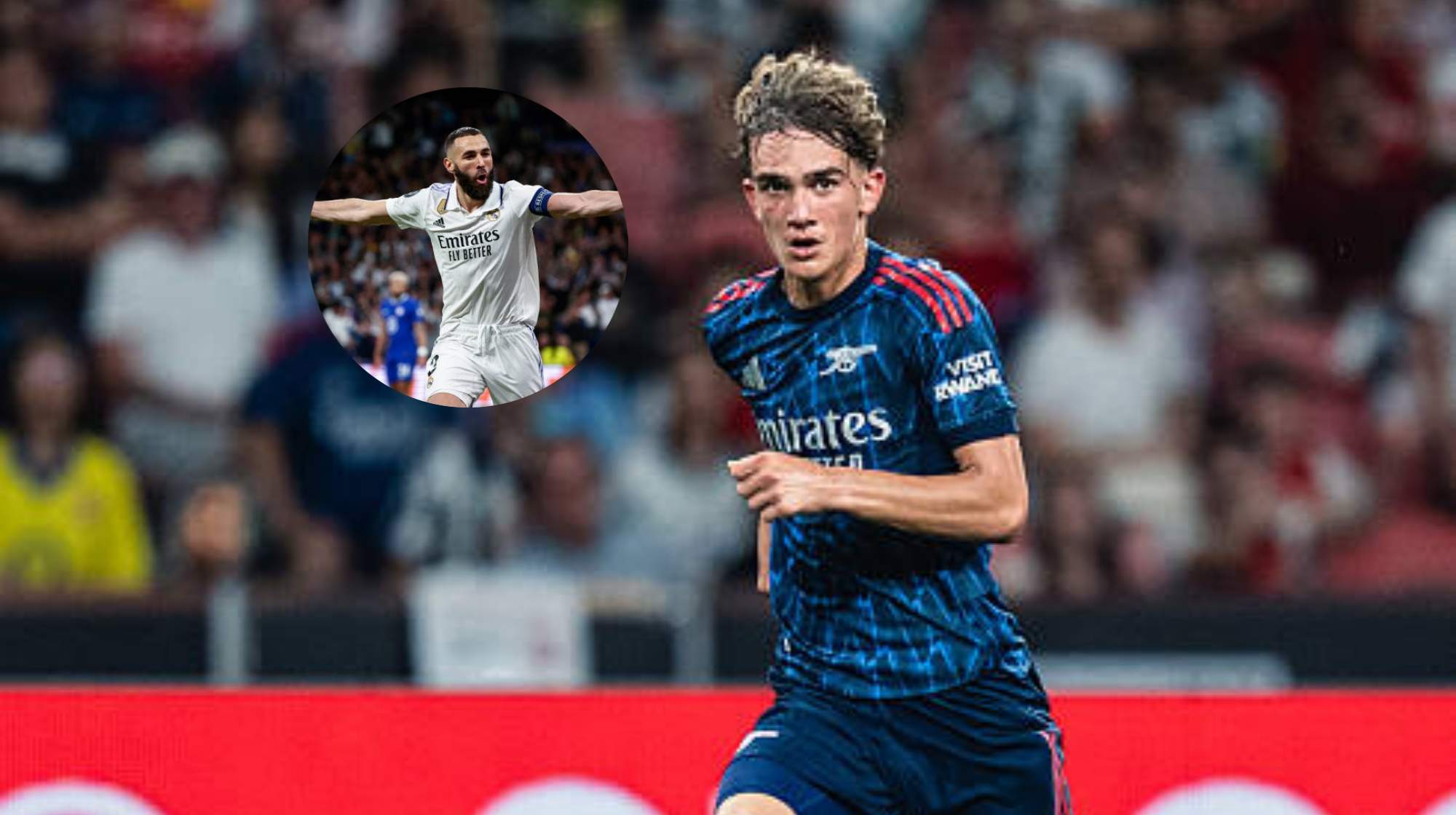Max Dowman, el juvenil del Arsenal que hasta sorprendió a Benzema. 