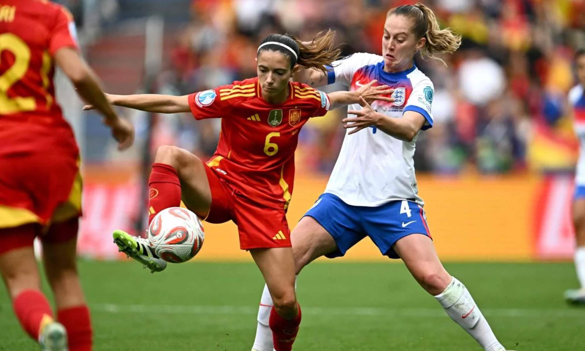 La Selección femenina española ha perdido la final de la Eurocopa contra Inglaterra. La Selección femenina española ha perdido la final de la Eurocopa contra Inglaterra.