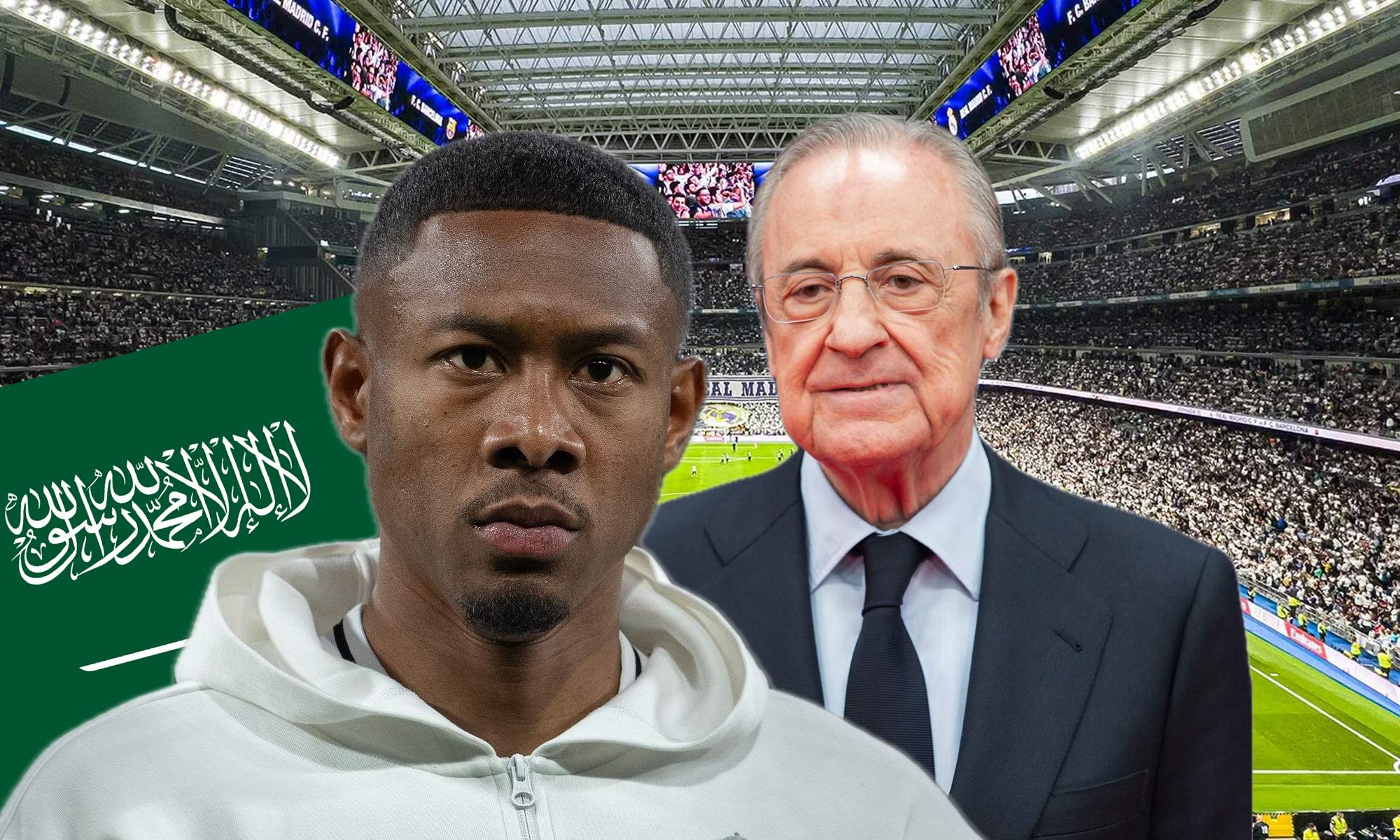 Florentino ya ha decidido lo de Alaba, el contacto con Arabia tiene respuesta