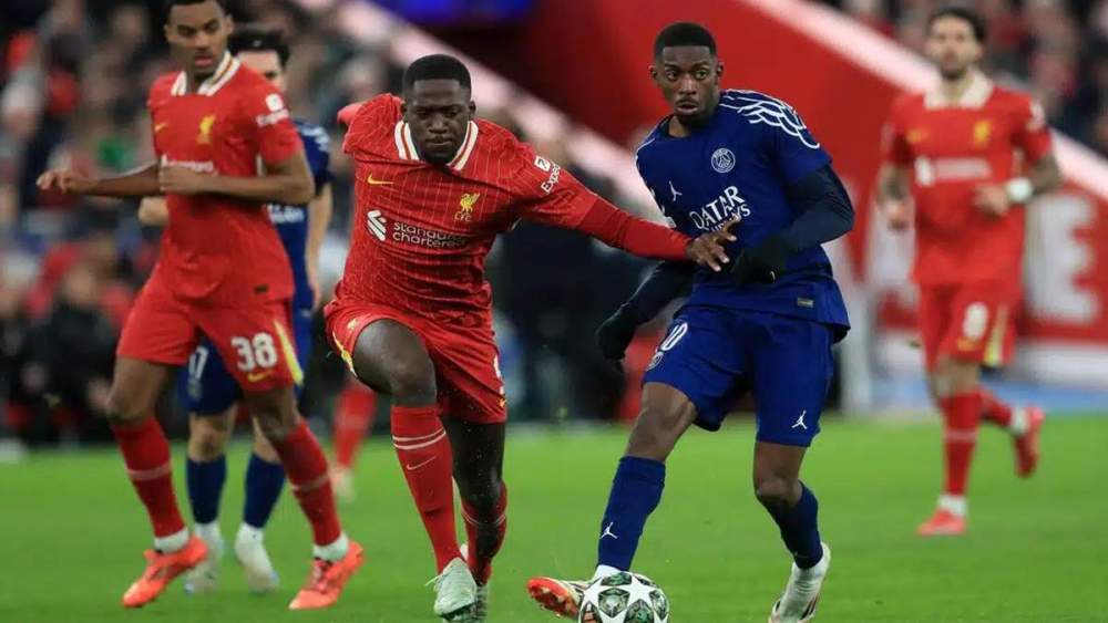 Ibrahima Konaté contra el PSG Ibrahima Konaté contra el PSG