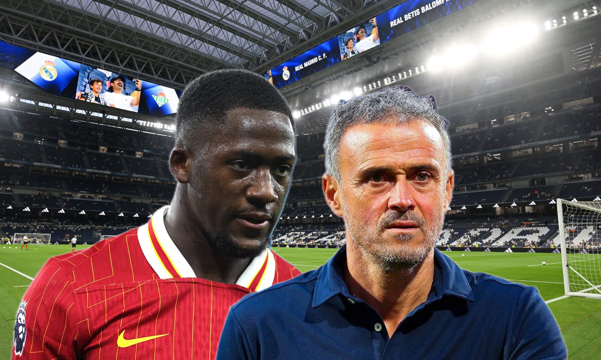 Luis Enrique llama a Konaté para que no fiche por el Real Madrid, respuesta clara