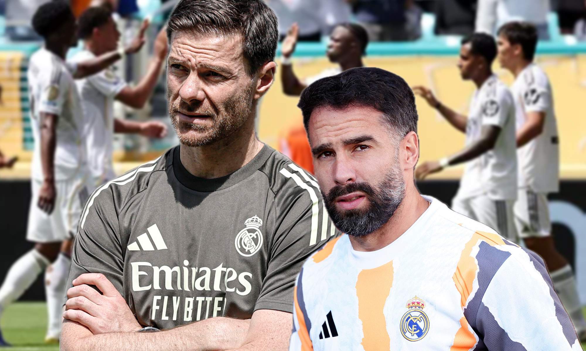 Xabi Alonso le augura un 'lío' a Trent con otro jugador del Real Madrid