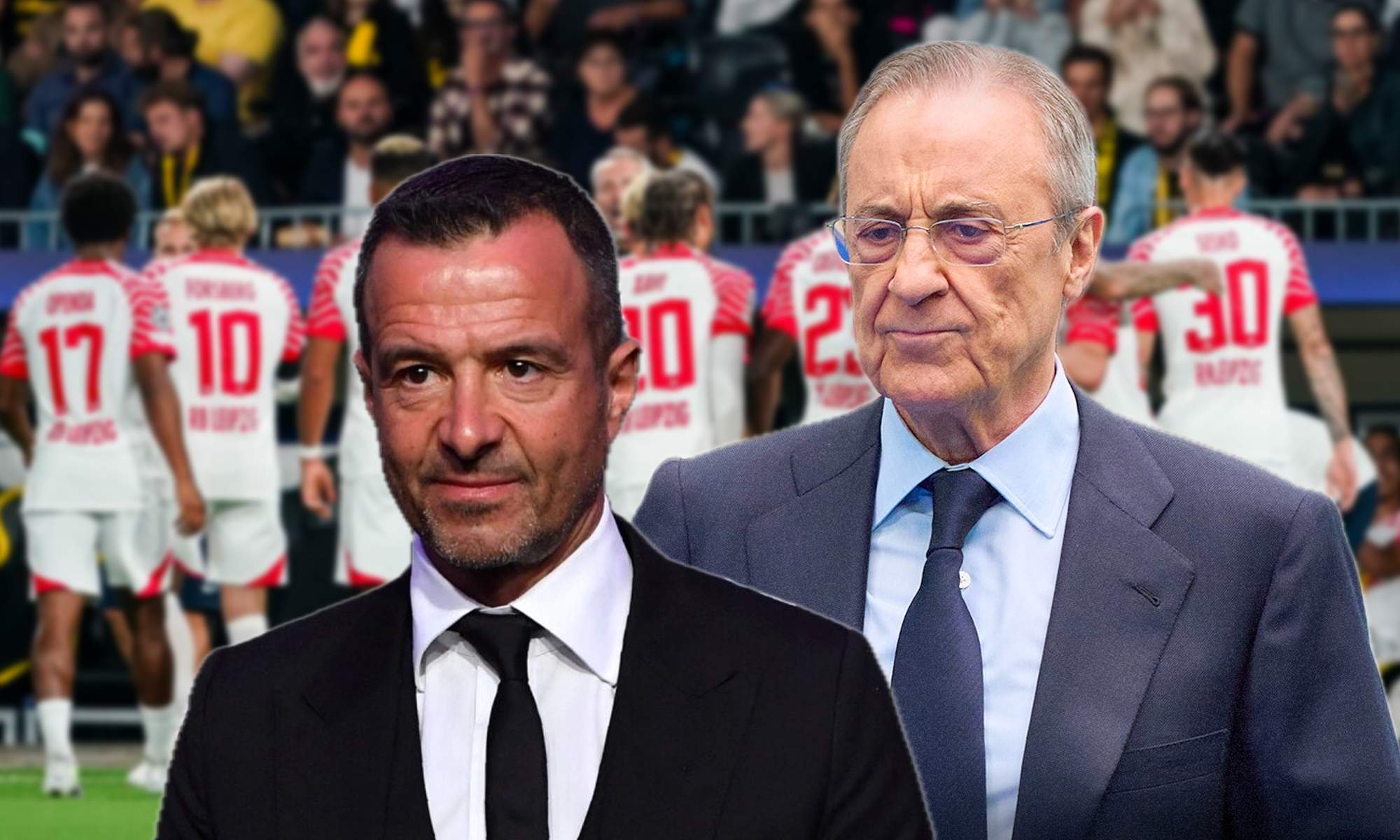 Jorge Mendes le ofrece dos centrales al Madrid por 30 millones, Florentino contesta