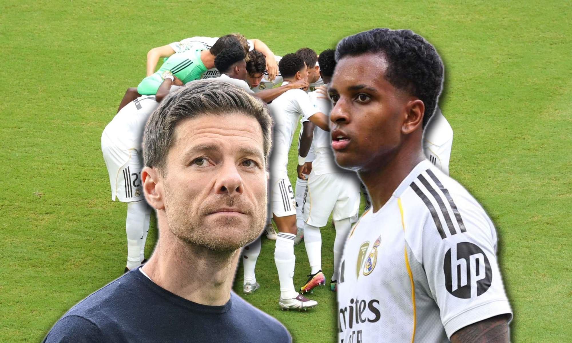 Rodrygo fuera y entra él, Xabi Alonso toma la decisión y Florentino le apoya