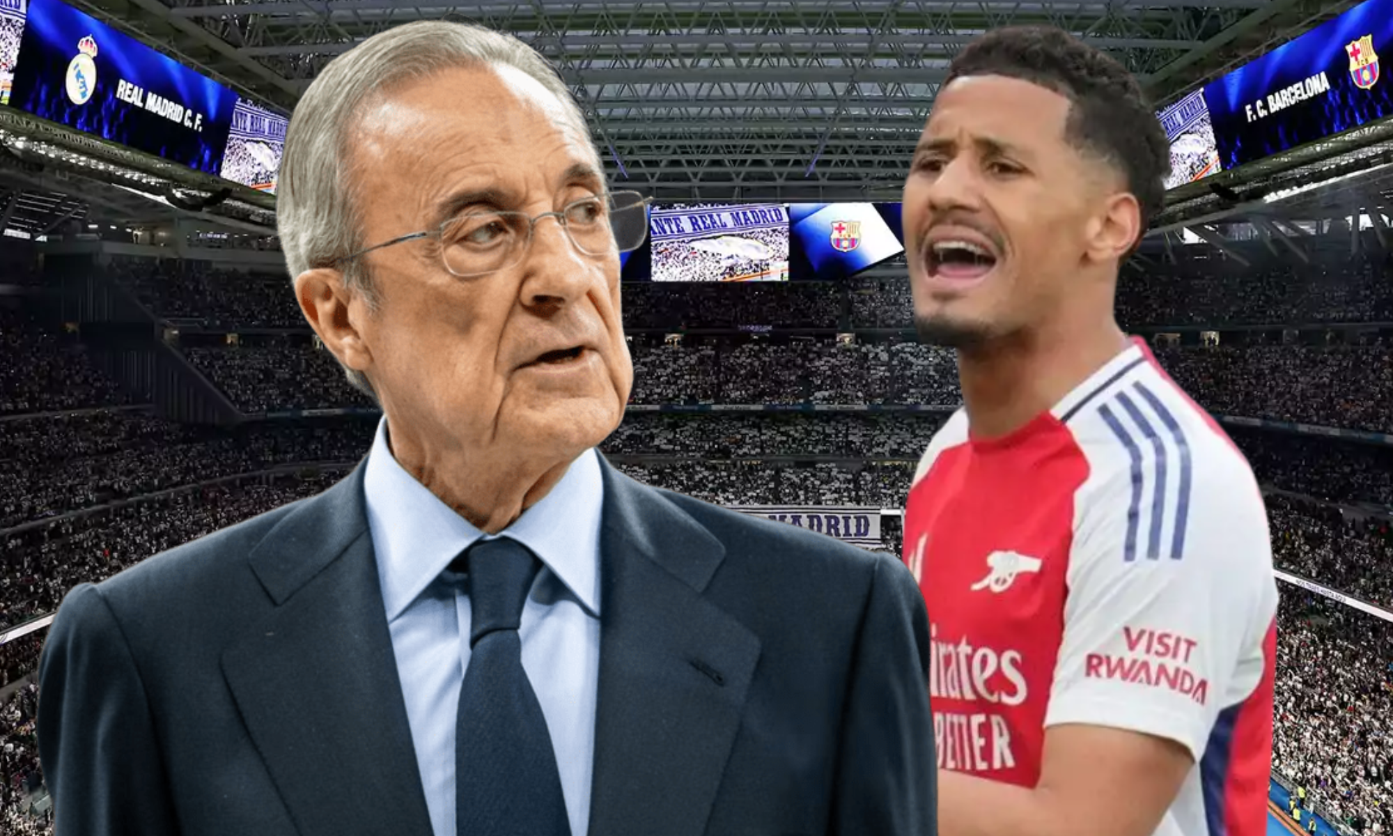 El Real Madrid vigila con atención los próximos movimientos de William Saliba