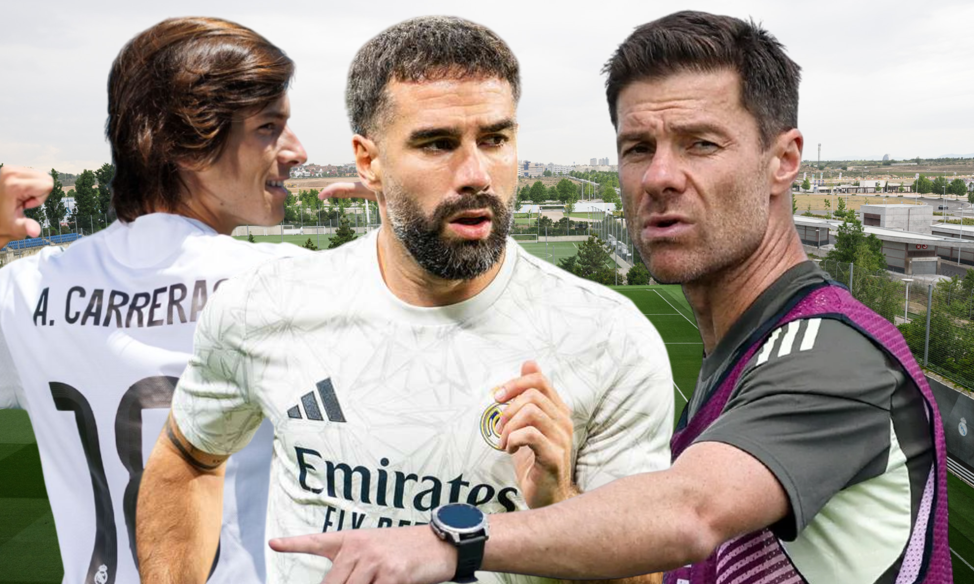 Dani Carvajal y Álvaro Carreras tendrán nuevas responsabilidades con Xabi Alonso