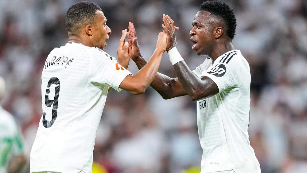 Vinicius y Mbappé