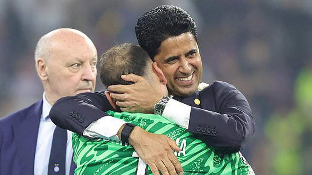 Donnarumma y Al Khelaifi