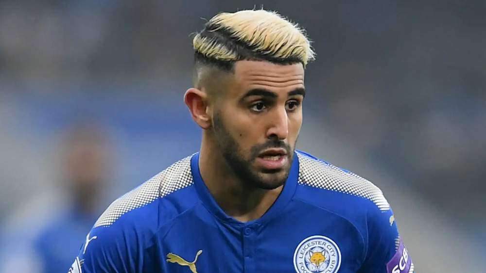 Riyad Mahrez durante su etapa en el Leicester Riyad Mahrez durante su etapa en el Leicester