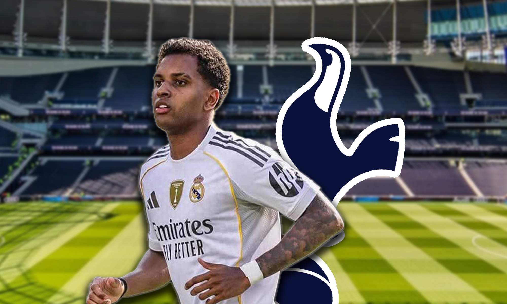 Rodrygo responde al interés del Tottenham en ficharle, sorpresa en Inglaterra