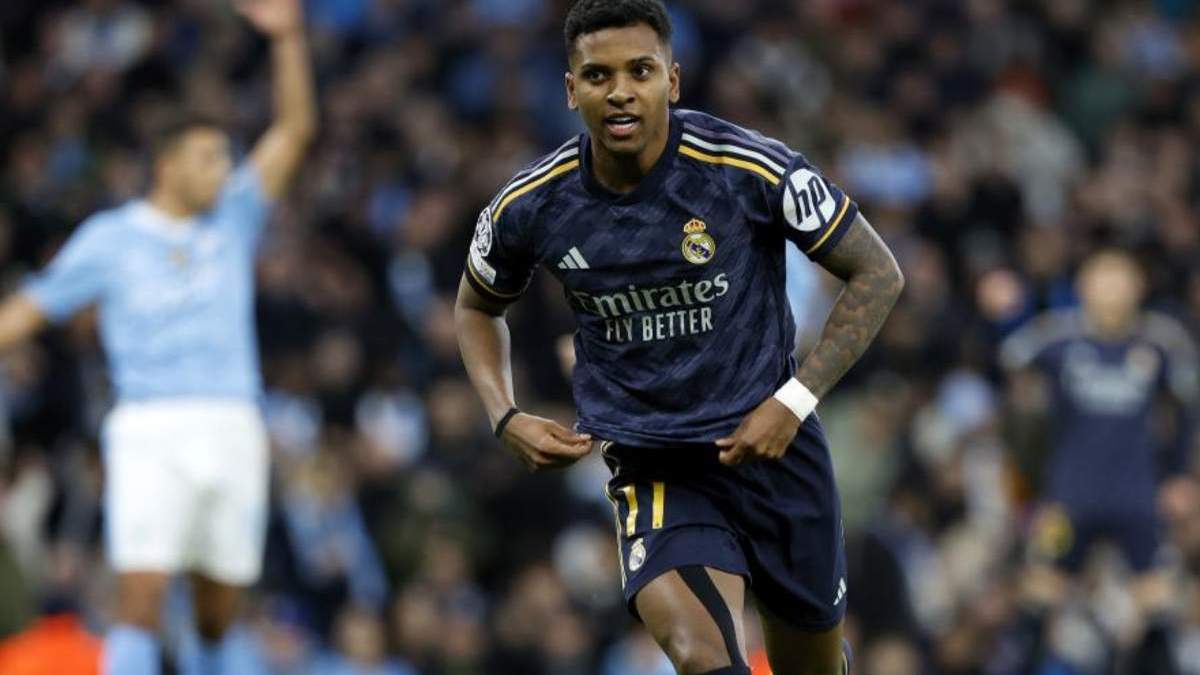 Rodrygo con el '11' en el Real Madrid