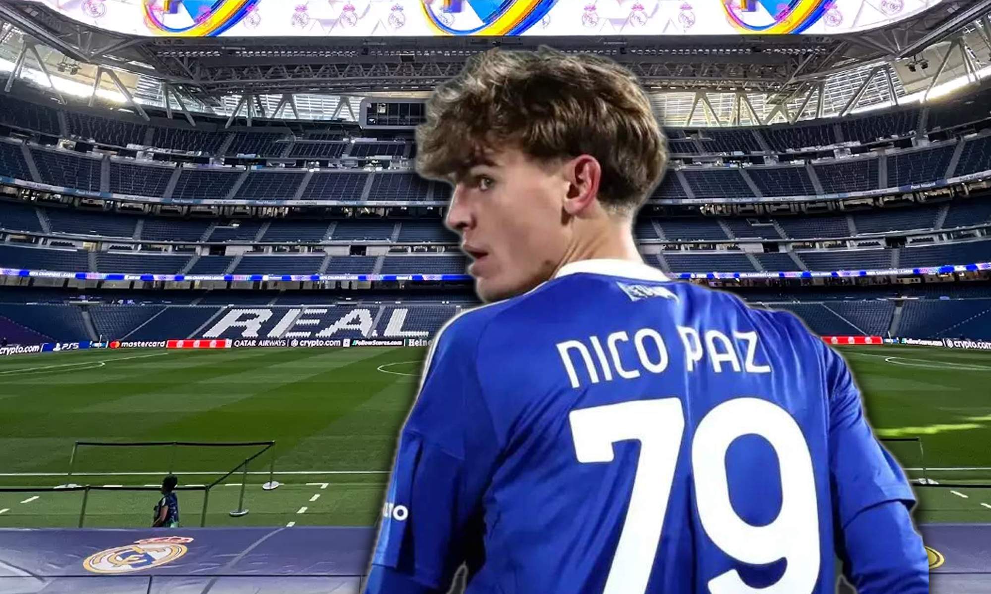 Nico Paz volverá a firmar con el Real Madrid