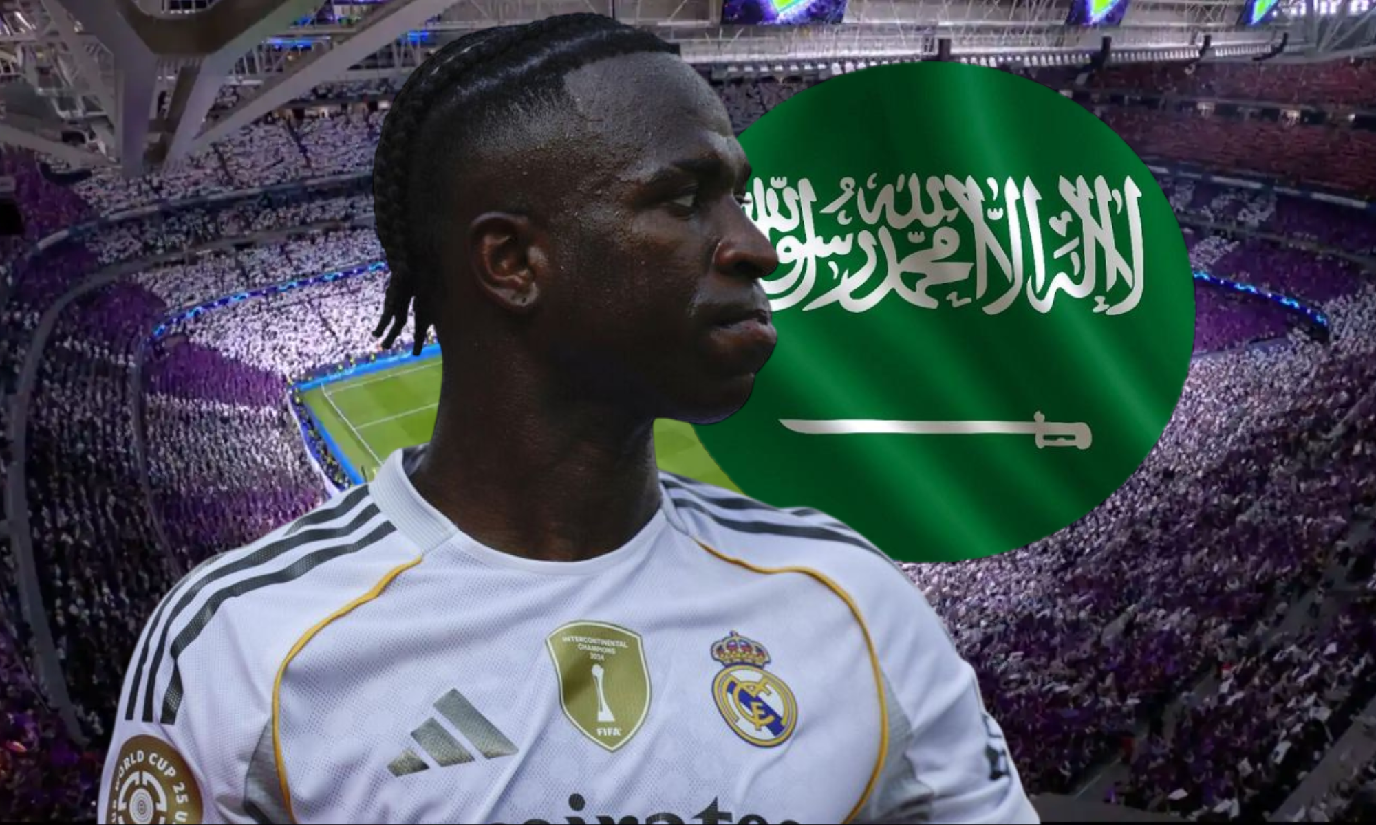 El entorno de Vinícius da una respuesta definitiva a los acercamientos de Arabia Saudí