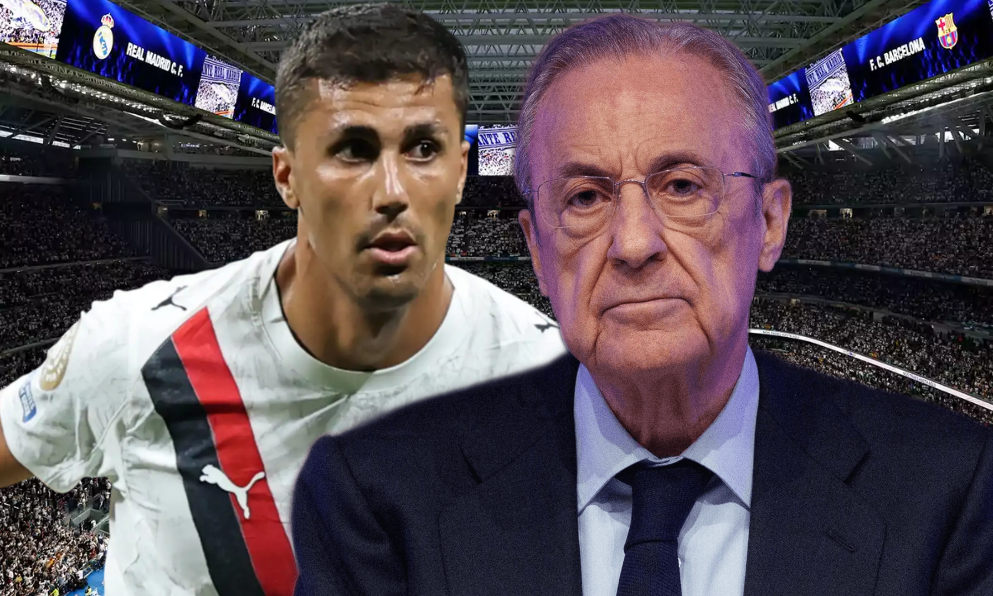 Florentino Pérez aclara el fichaje de Rodrigo Hernández por el Real Madrid