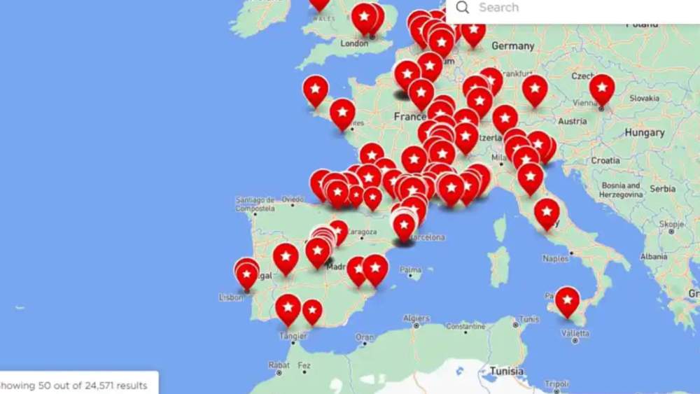 google maps restaurantes captura