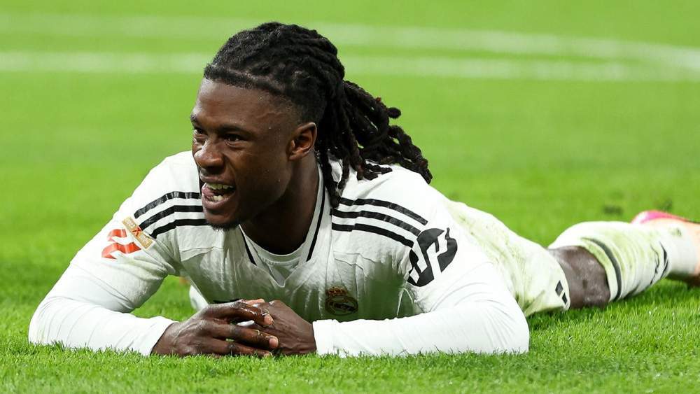Camavinga jugando con el Real Madrid Camavinga jugando con el Real Madrid