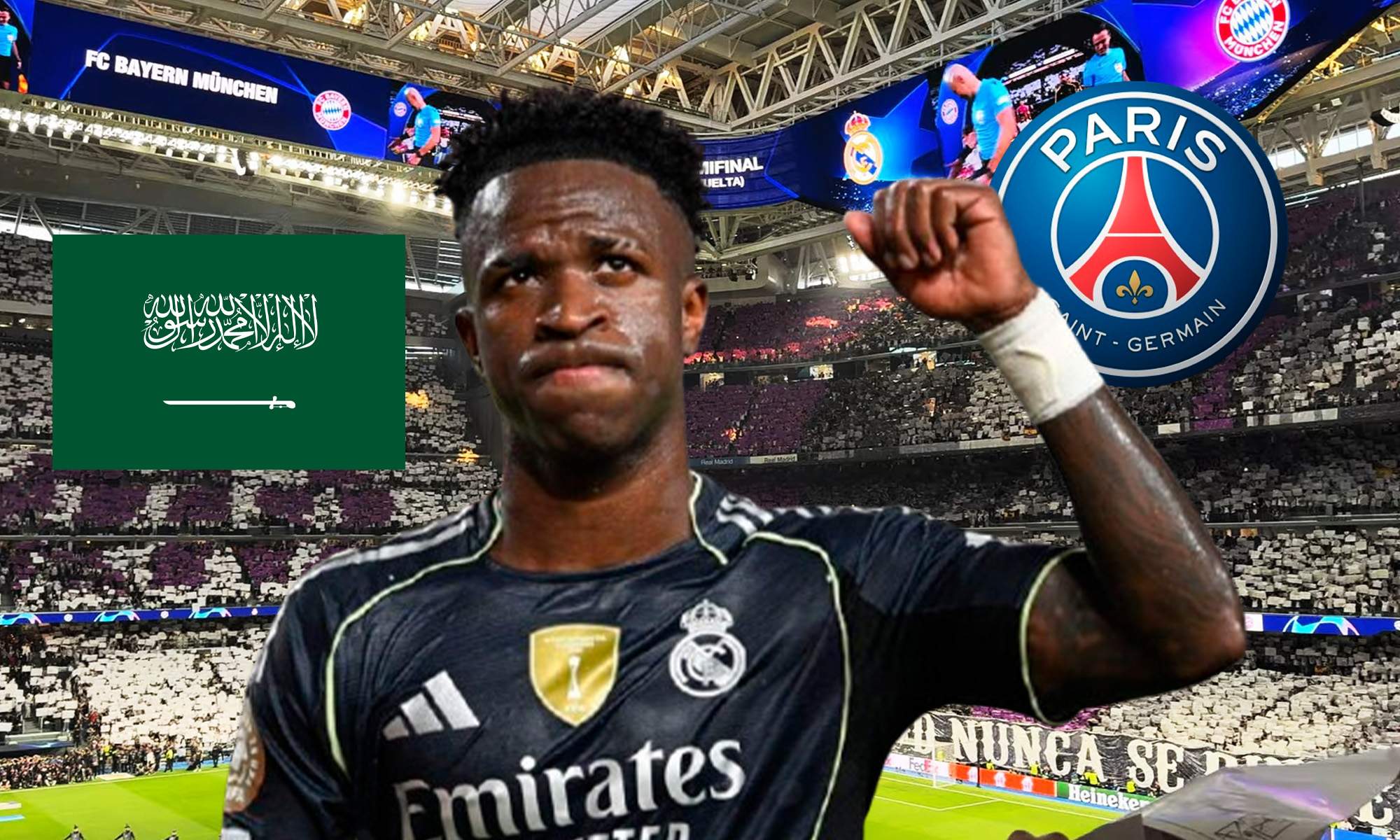 Vinicius. Ni Arabia ni PSG