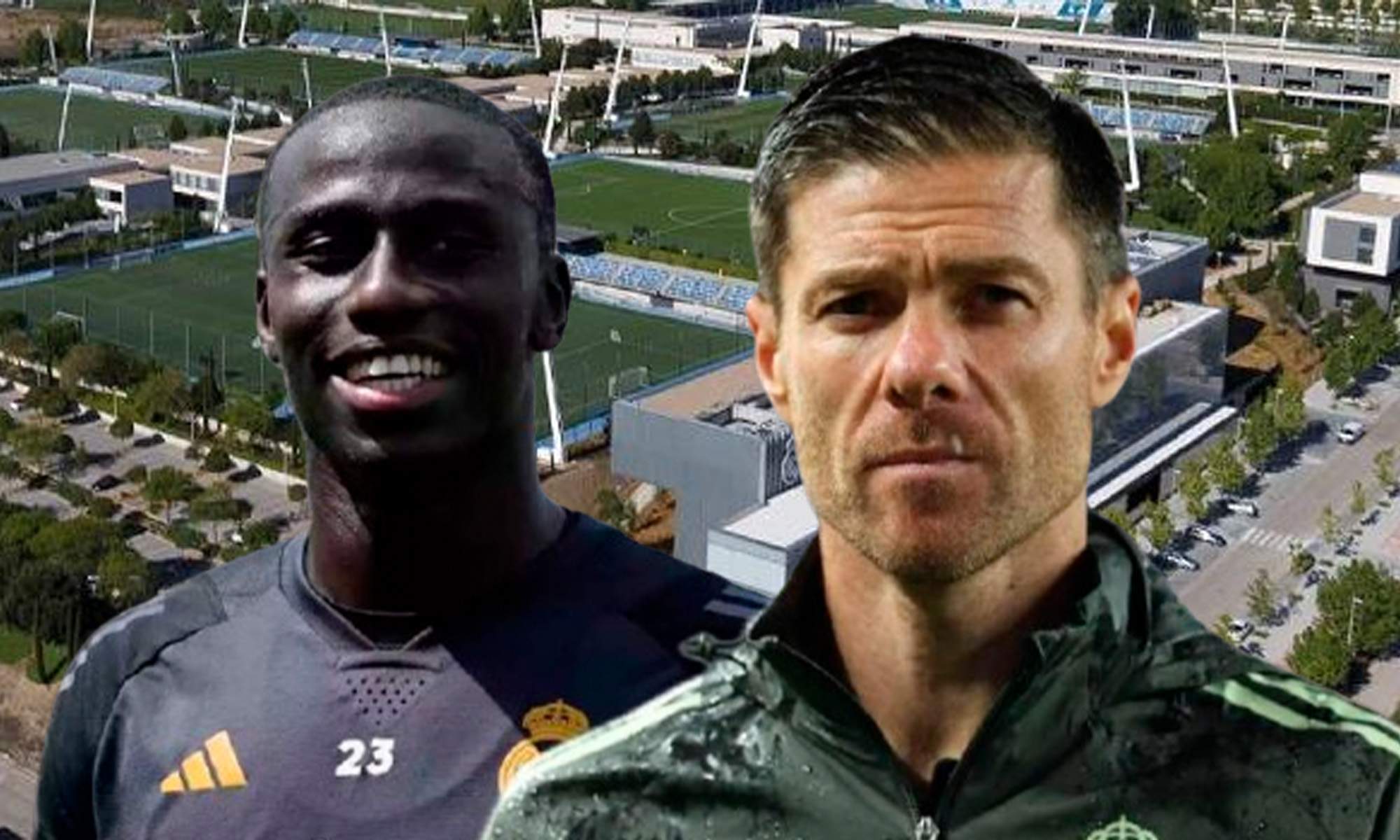 Xabi Alonso y Mendy Xabi Alonso y Mendy