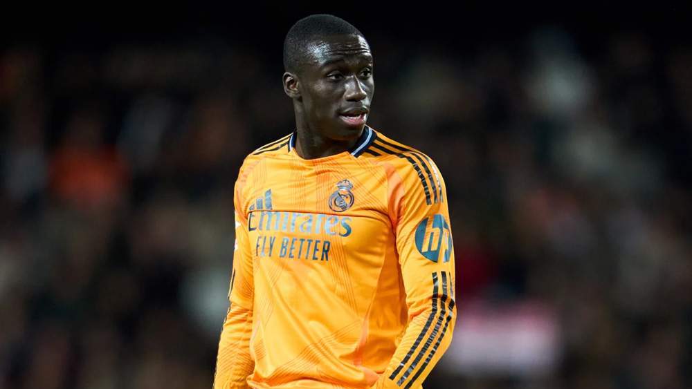 Mendy con el Real Madrid Mendy con el Real Madrid