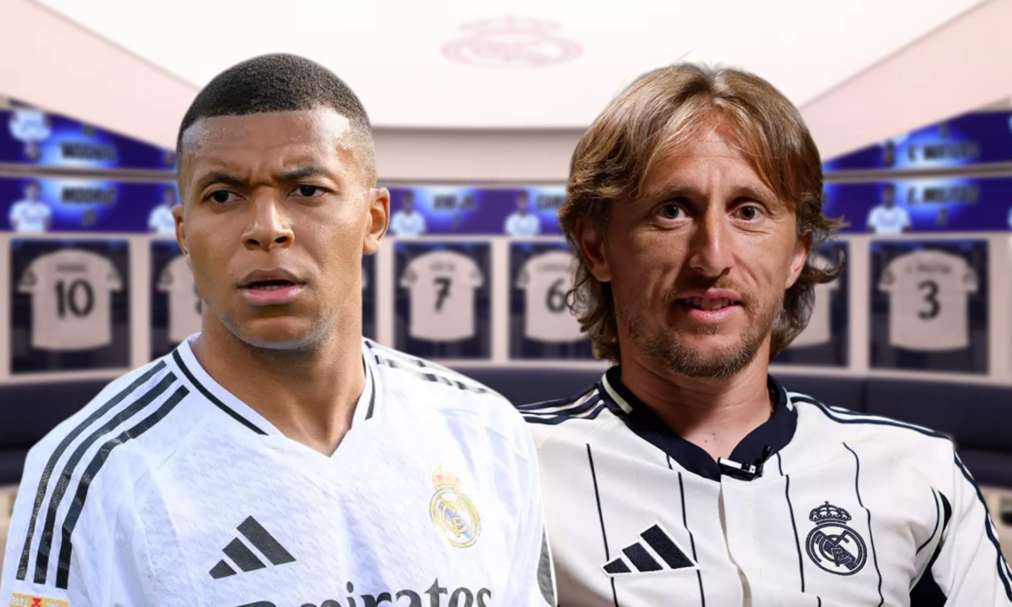 Kylian Mbappé ha hablado con Luka Modric después de que sea oficial que el francés llevará el '10' el curso próximo.