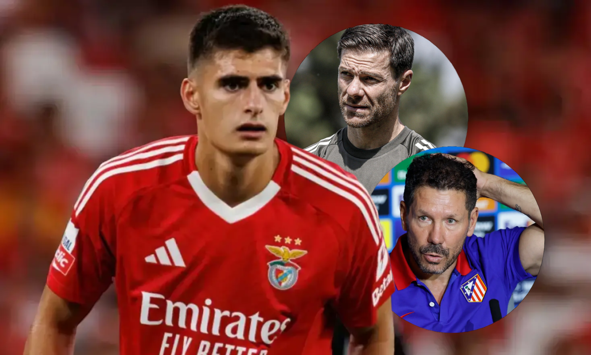 Xabi Alonso o Diego Simeone podría ser pronto el nuevo entrenador de António Silva