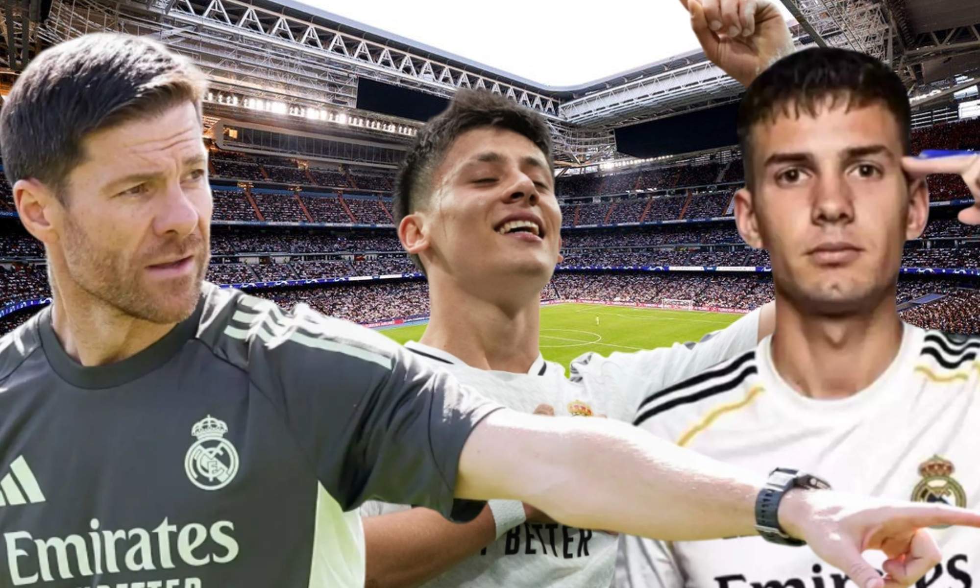 Xabi Alonso tiene claro lo que hacer con Arda Güler y Franco Mastantuono en el Real Madrid.