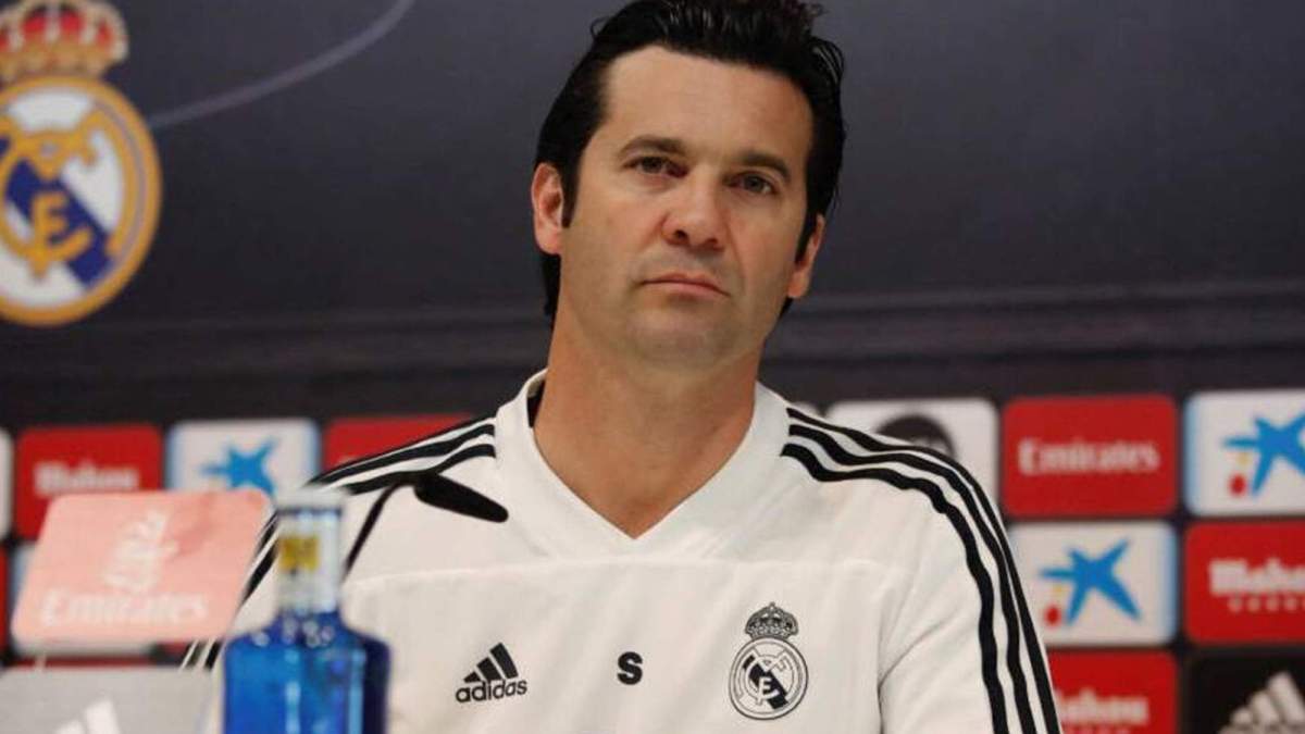 Solari durante su etapa en el banquillo del Real Madrid Solari durante su etapa en el banquillo del Real Madrid