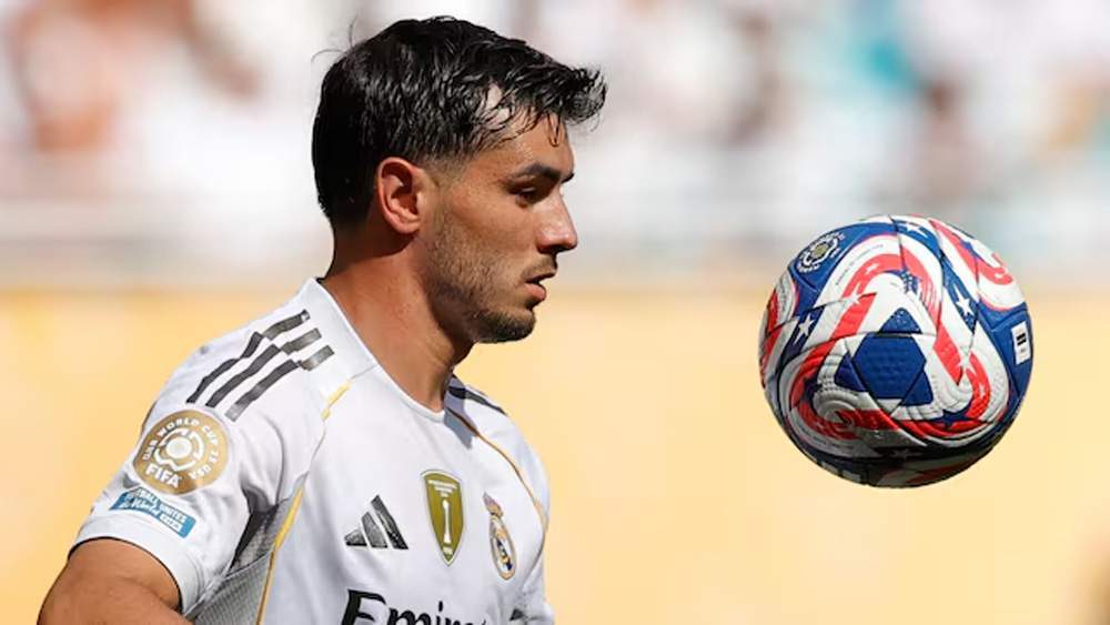 Brahim jugando en el Mundial de Clubes