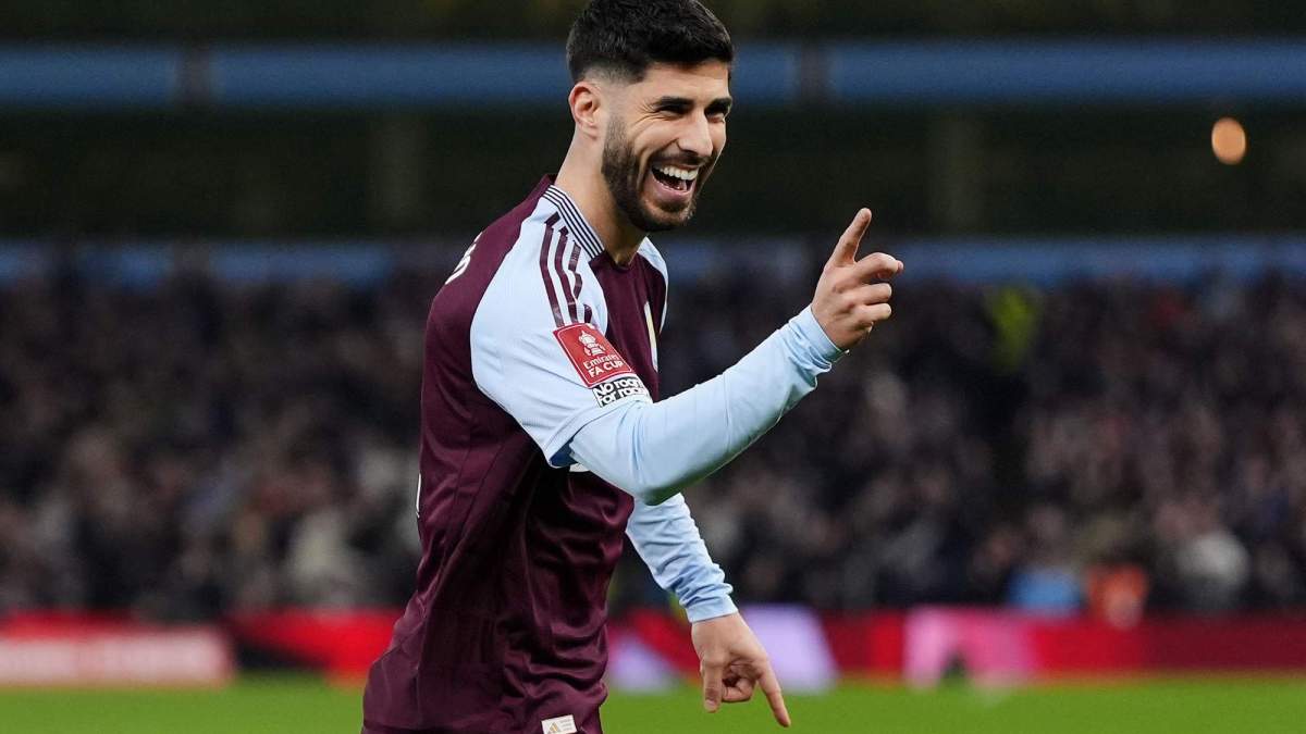 Marco Asensio ha estado jugando los últimos meses como cedido en el Aston Villa.