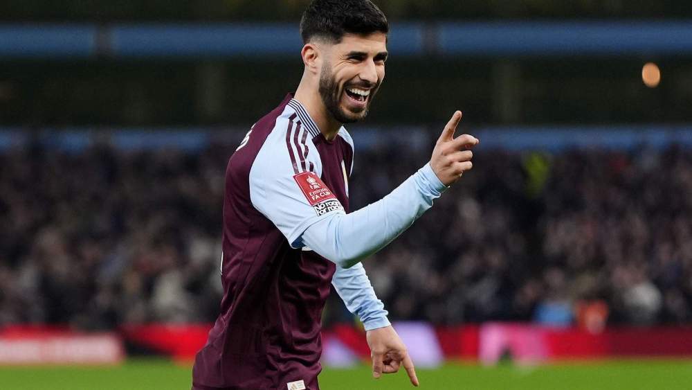 marco asensio gol aston villa