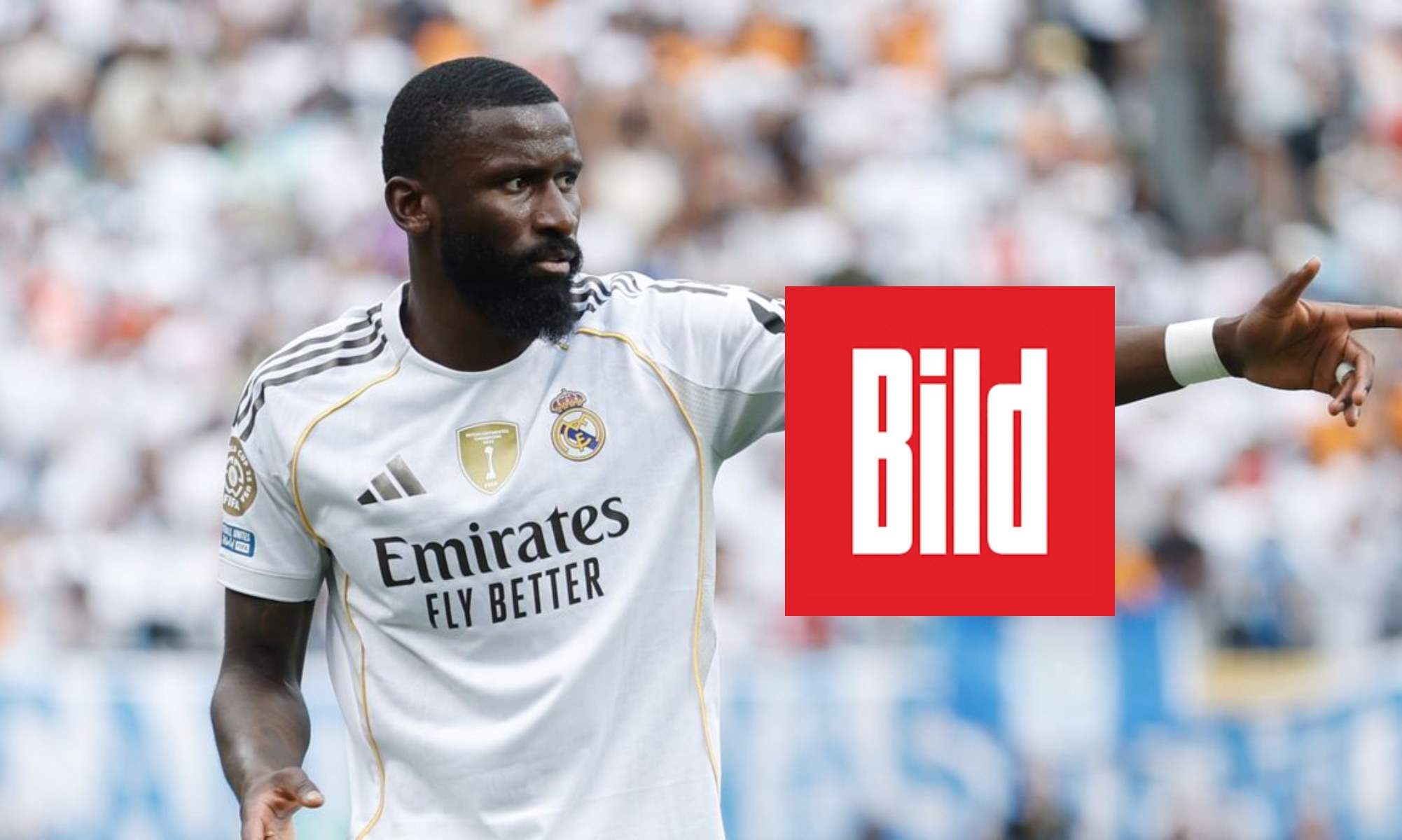 Bild anuncia el adiós de Rüdiger