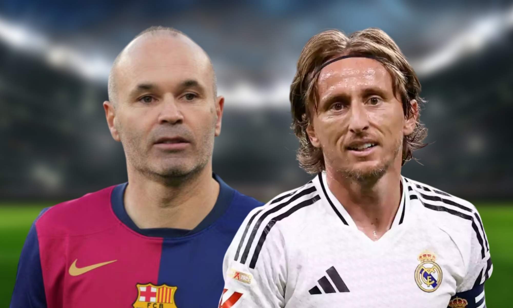 El Real Madrid despidió a Andrés Iniesta con todos los honores y los culés se han reído de Luka Modric en las últimas horas.