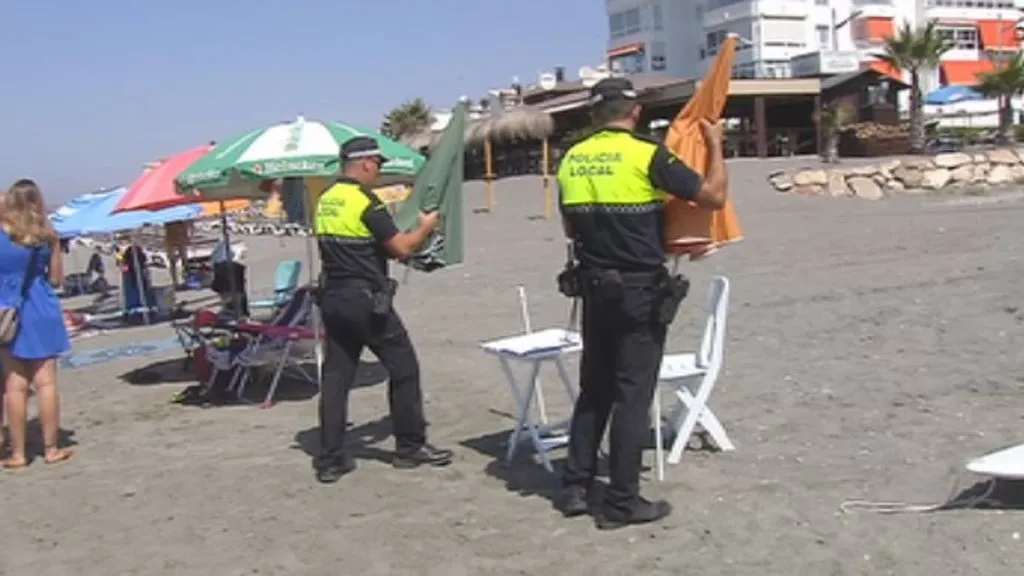 Multa Policía en la Playa