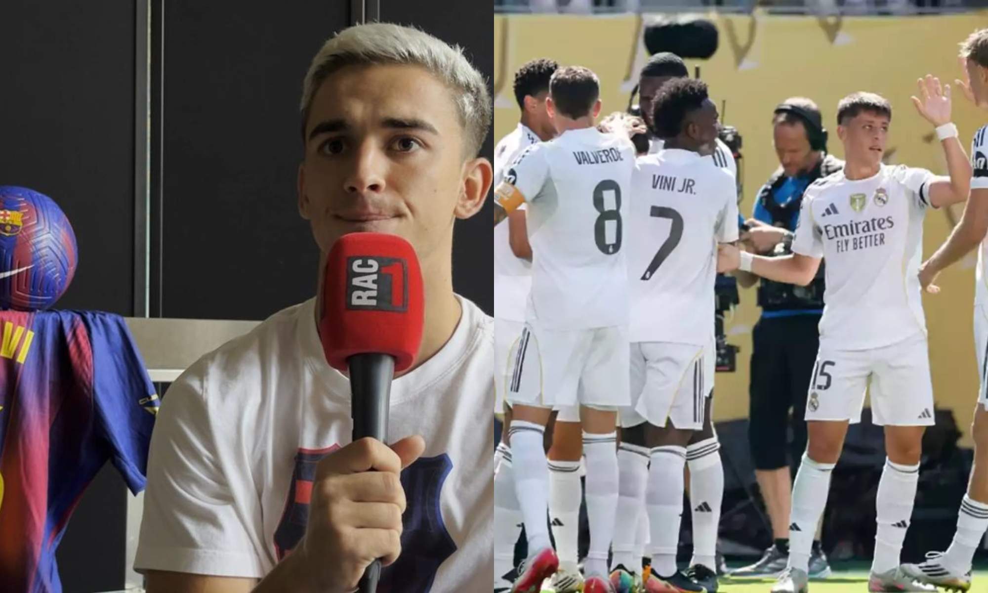 Gavi lanza un 'dardo' al Real Madrid antes de arrancar una nueva temporada