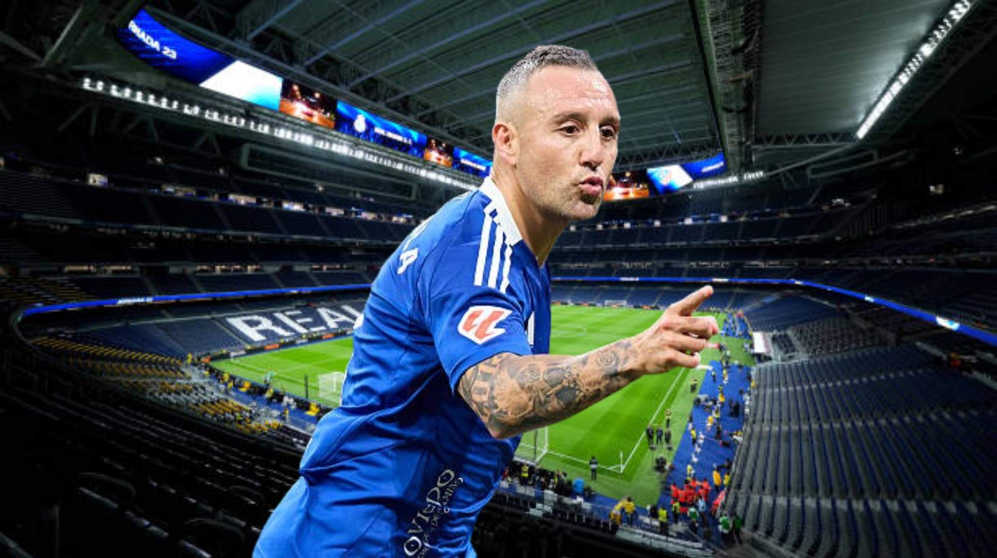 Real Madrid, presente en el homenaje a Cazorla. 