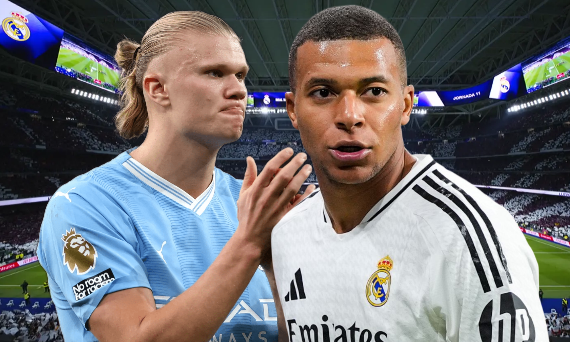 Erling Haaland sentencia su futuro a corto plazo respecto de Kylian Mbappé