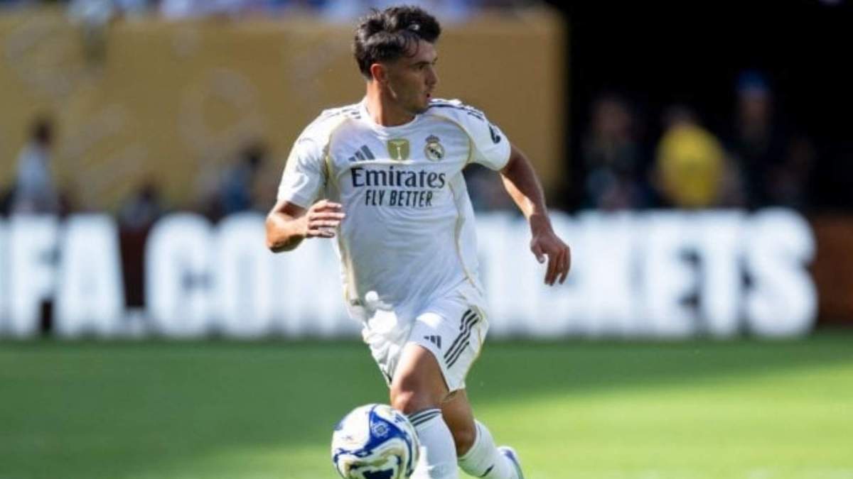 Brahim Díaz durante un partido del Mundial de Clubes